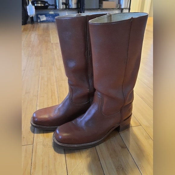 Frye Other - Frye Campus 2955 14L Tall Boots in Saddle M10.5/W12